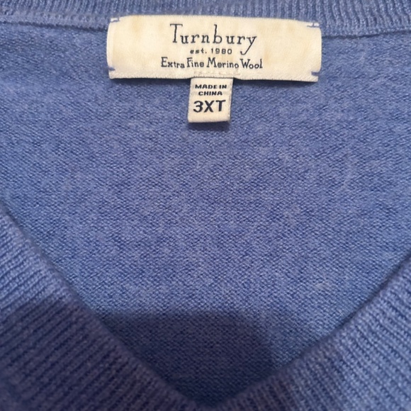 Turnbury Men’s Sweater (3XT, but fits like a XL) - Picture 2 of 6